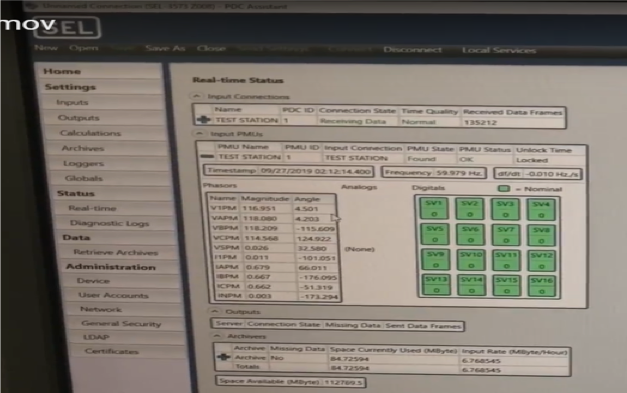 Lab Software Display